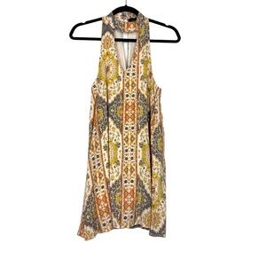 Multicolor Sleeveless Dress